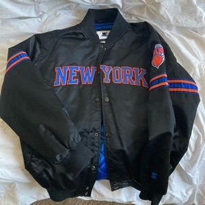 Authentic Vintage Knicks Bomber Jacket